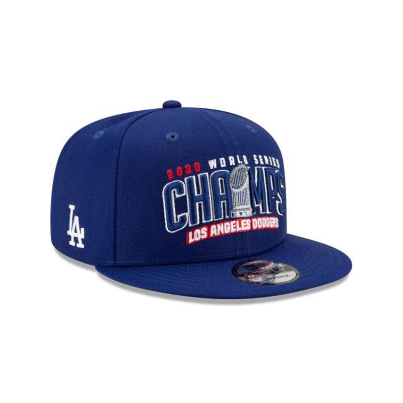 MLB Los Angeles Dodgers World Series Champions 9Fifty Snapback (MWI1267) - Blue New Era Caps